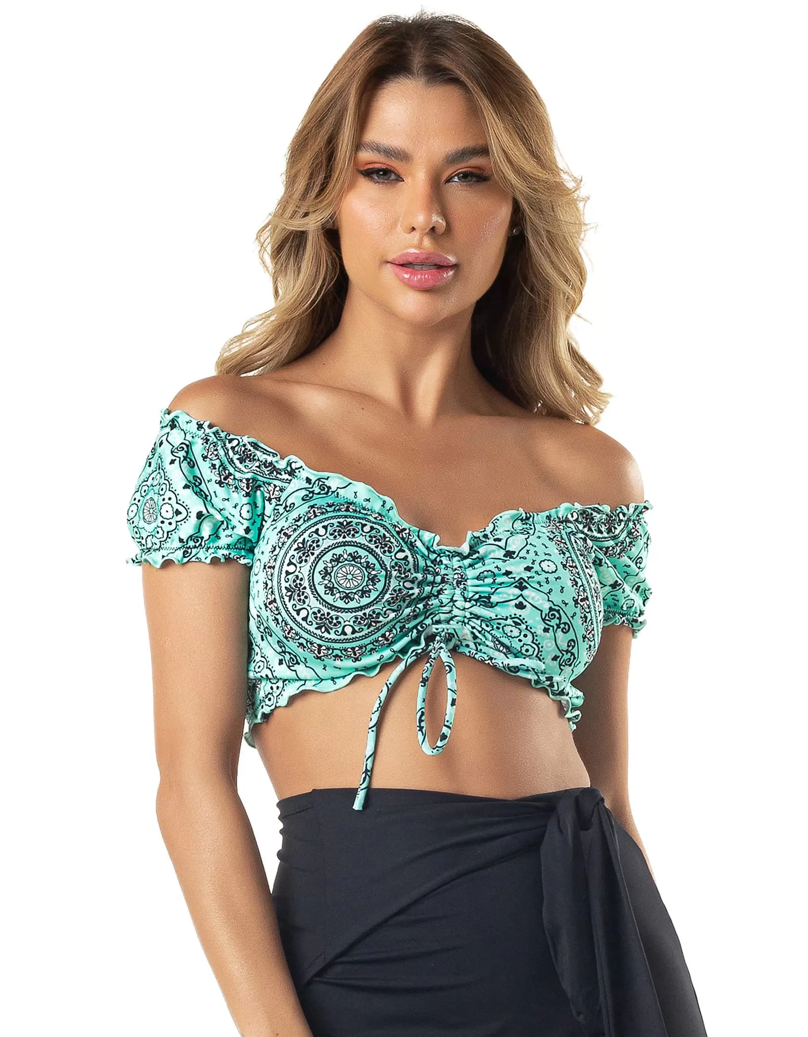 Vestem - Gypsy Bikini Top Sandy Paisley Etero - BJ180.E1094
