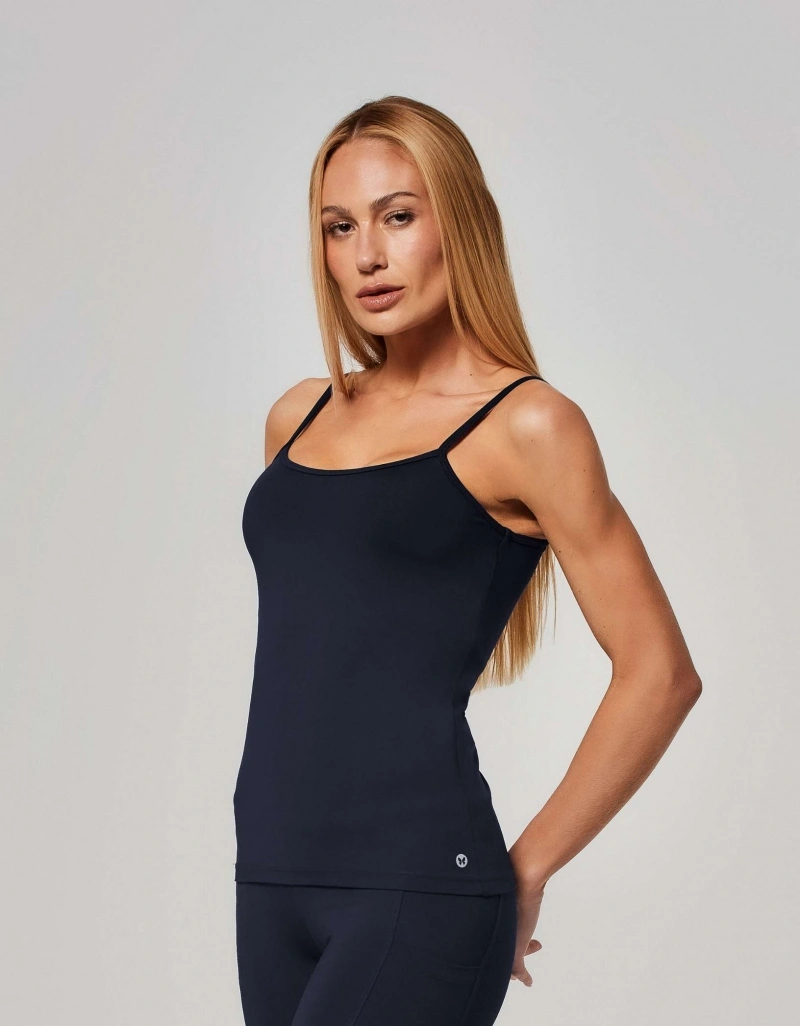 Vestem - Thin Strap Tank Top Bulge Black - REG53.ESS.C0002