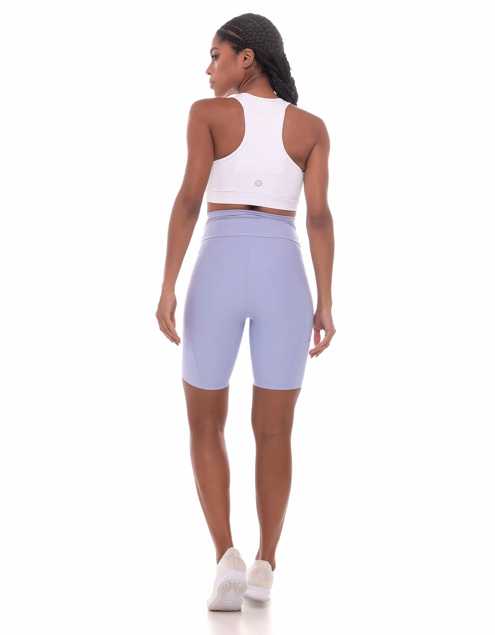 Vestem - Bella Blue Drizzle Shorts - BER166.ESS.C0244 Vestem - Bella Blue Drizzle Shorts - BER166.ESS.C0244