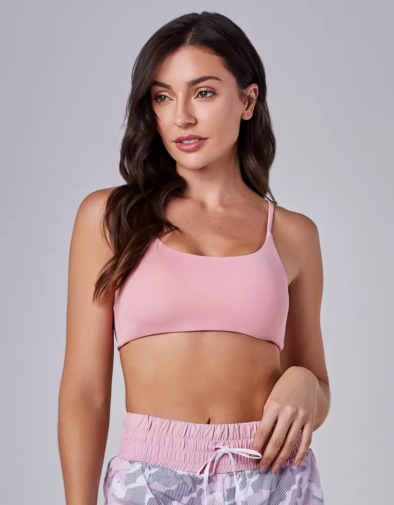 Vestem - Sports bra Park pink Romance - TOP678.ESS.C0243