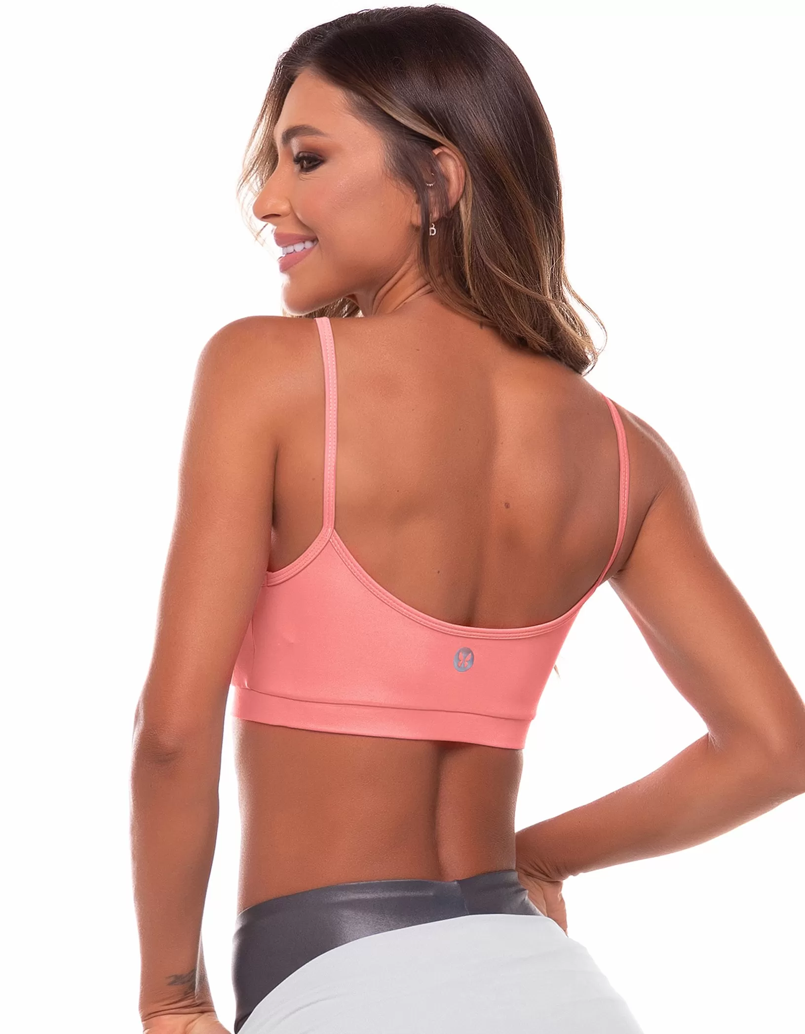 Vestem - Top Shine Coral Neon - TOP138.C0247 Vestem - Top Shine Coral Neon - TOP138.C0247