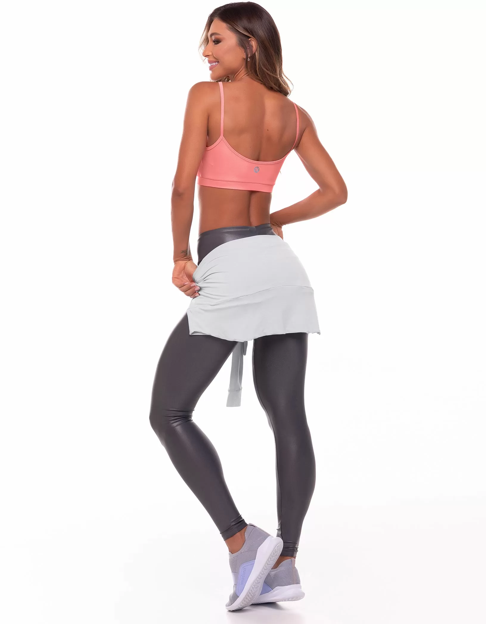 Vestem - Top Shine Coral Neon - TOP138.C0247 Vestem - Top Shine Coral Neon - TOP138.C0247