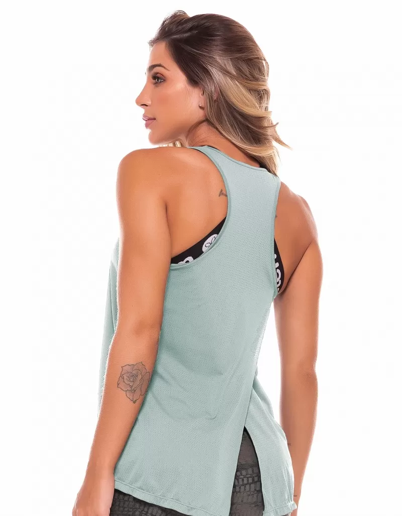 Vestem - Tank Shirt Delmar Verde Etero - REG12.ESS.C0291 Vestem - Tank Shirt Delmar Verde Etero - REG12.ESS.C0291