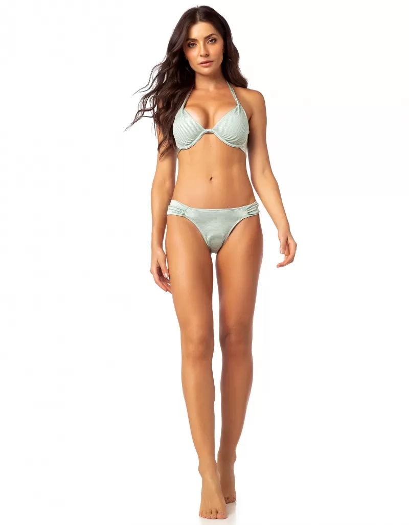 Vestem - Ethereal Green Texture Push Up Bikini - BQ20.C0291 Vestem - Ethereal Green Texture Push Up Bikini - BQ20.C0291