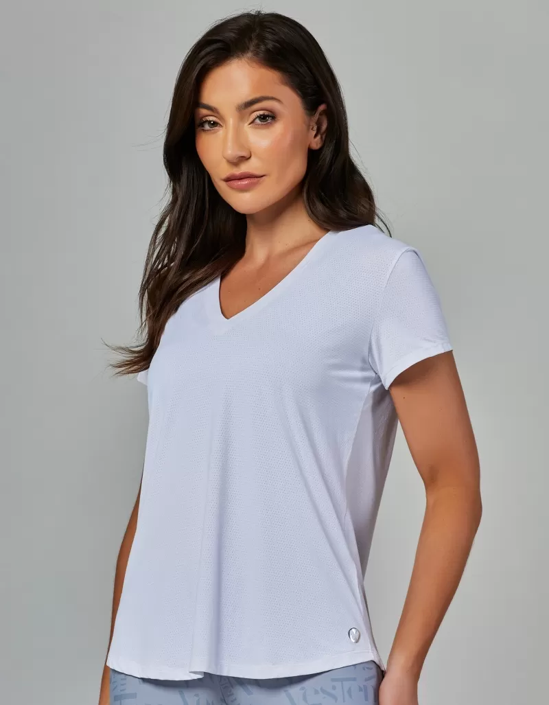 Vestem - Shirt Dry Fit Short Sleeve Janice White - BMC31.ESS.C0001
