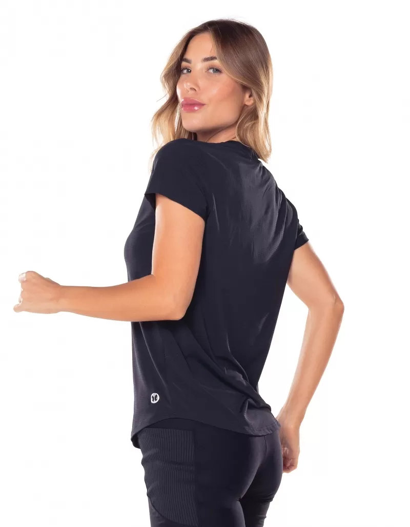 Vestem - Shirt Dry Fit Short Sleeve Janice Black - BMC31.ESS.C0002 Vestem - Shirt Dry Fit Short Sleeve Janice Black - BMC31.ESS.C0002