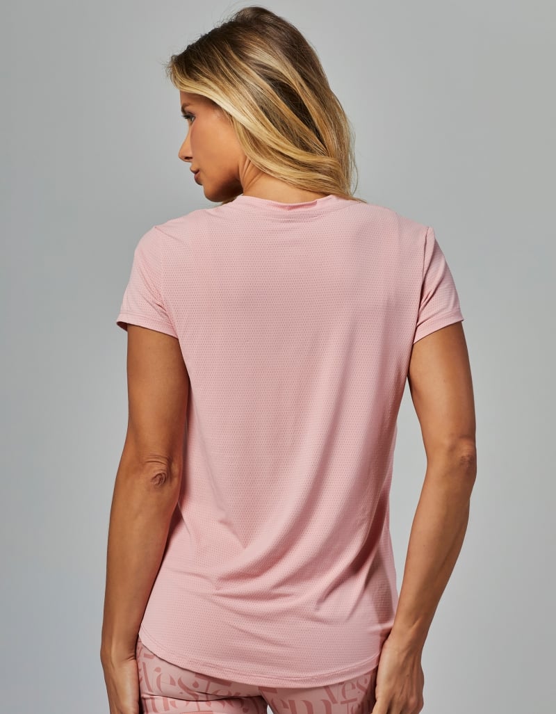 Vestem - Shirt Dry Fit Short Sleeve Janice pink Romance - BMC31.ESS.C0243
