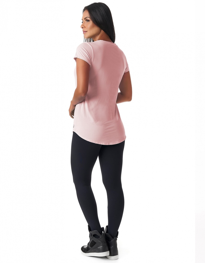 Vestem - Shirt Dry Fit Short Sleeve Janice pink Romance - BMC31.ESS.C0243