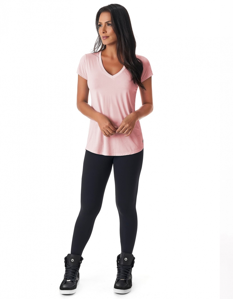 Vestem - Shirt Dry Fit Short Sleeve Janice pink Romance - BMC31.ESS.C0243