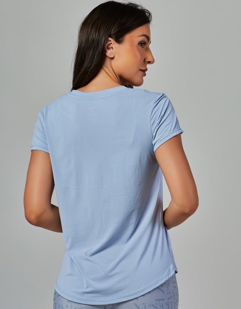 Vestem - Shirt Dry Fit Short Sleeve Janice Blue Drizzle - BMC31.ESS.C0244 Vestem - Shirt Dry Fit Short Sleeve Janice Blue Drizzle - BMC31.ESS.C0244