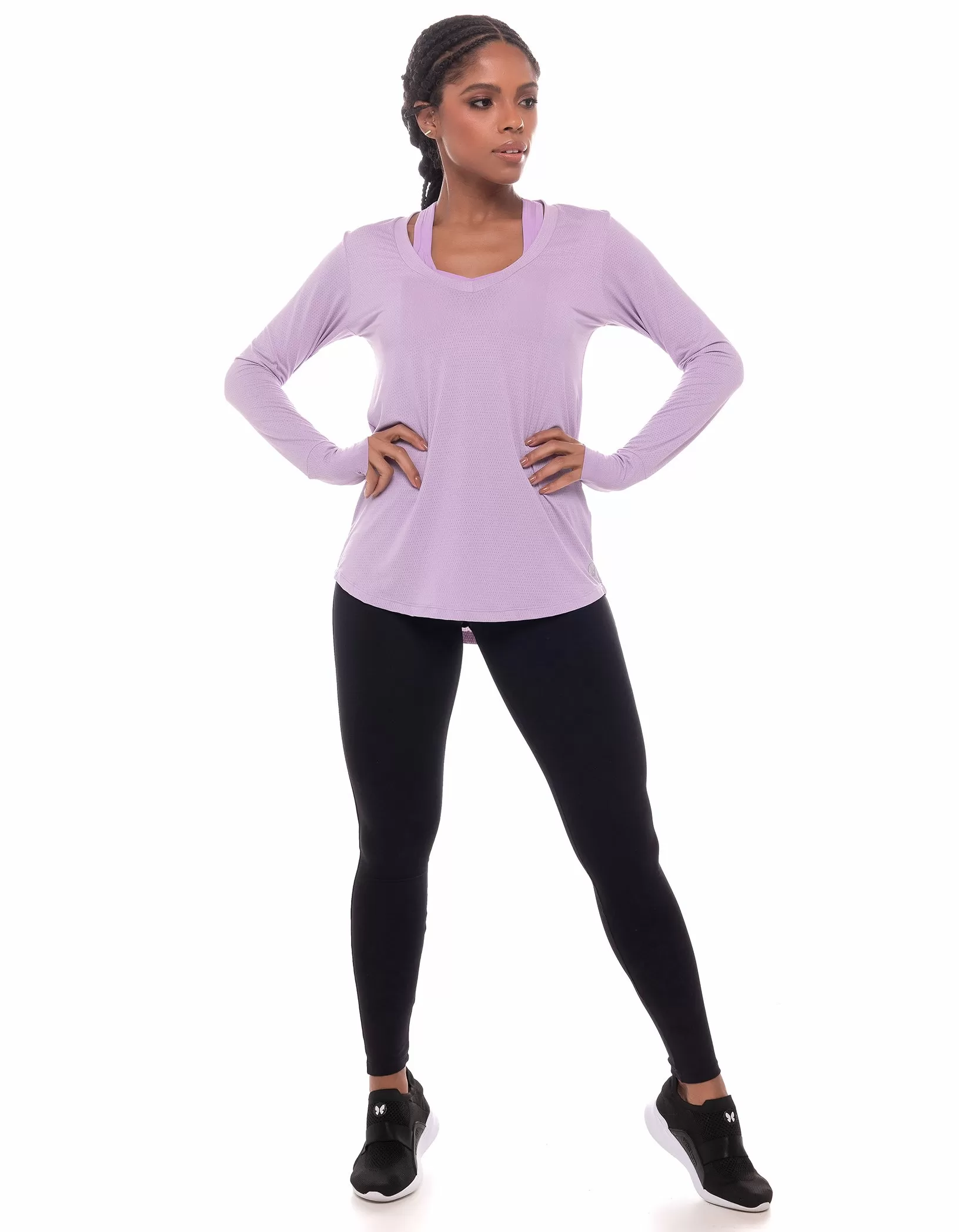 Vestem - Dry Fit Long Sleeve Shirt Janice Lilac Pink - BML16.C0023 Vestem - Dry Fit Long Sleeve Shirt Janice Lilac Pink - BML16.C0023