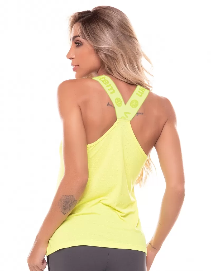 Vestem - Tank Shirt Dry Fit Energy Neon Yellow - REG472.ESS.C0009 Vestem - Tank Shirt Dry Fit Energy Neon Yellow - REG472.ESS.C0009