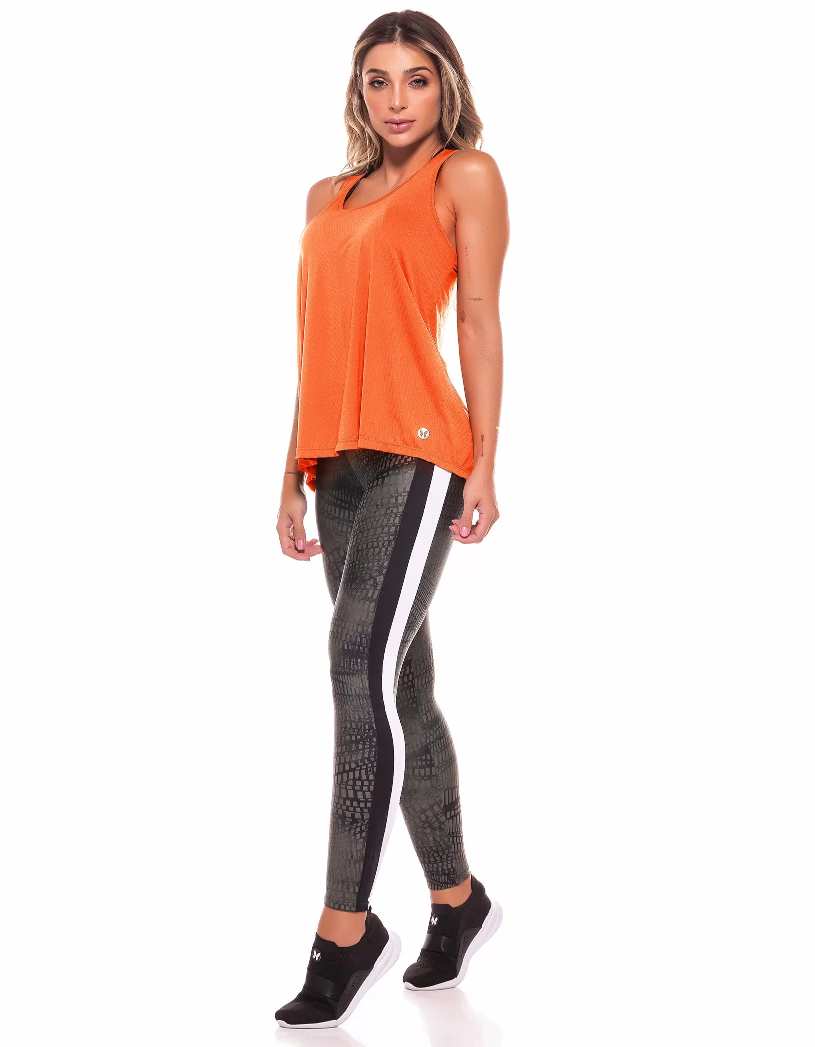 Vestem - Tank Shirt Dry Fit Delmar Orange Neon - REG12.ESS.C0007 Vestem - Tank Shirt Dry Fit Delmar Orange Neon - REG12.ESS.C0007