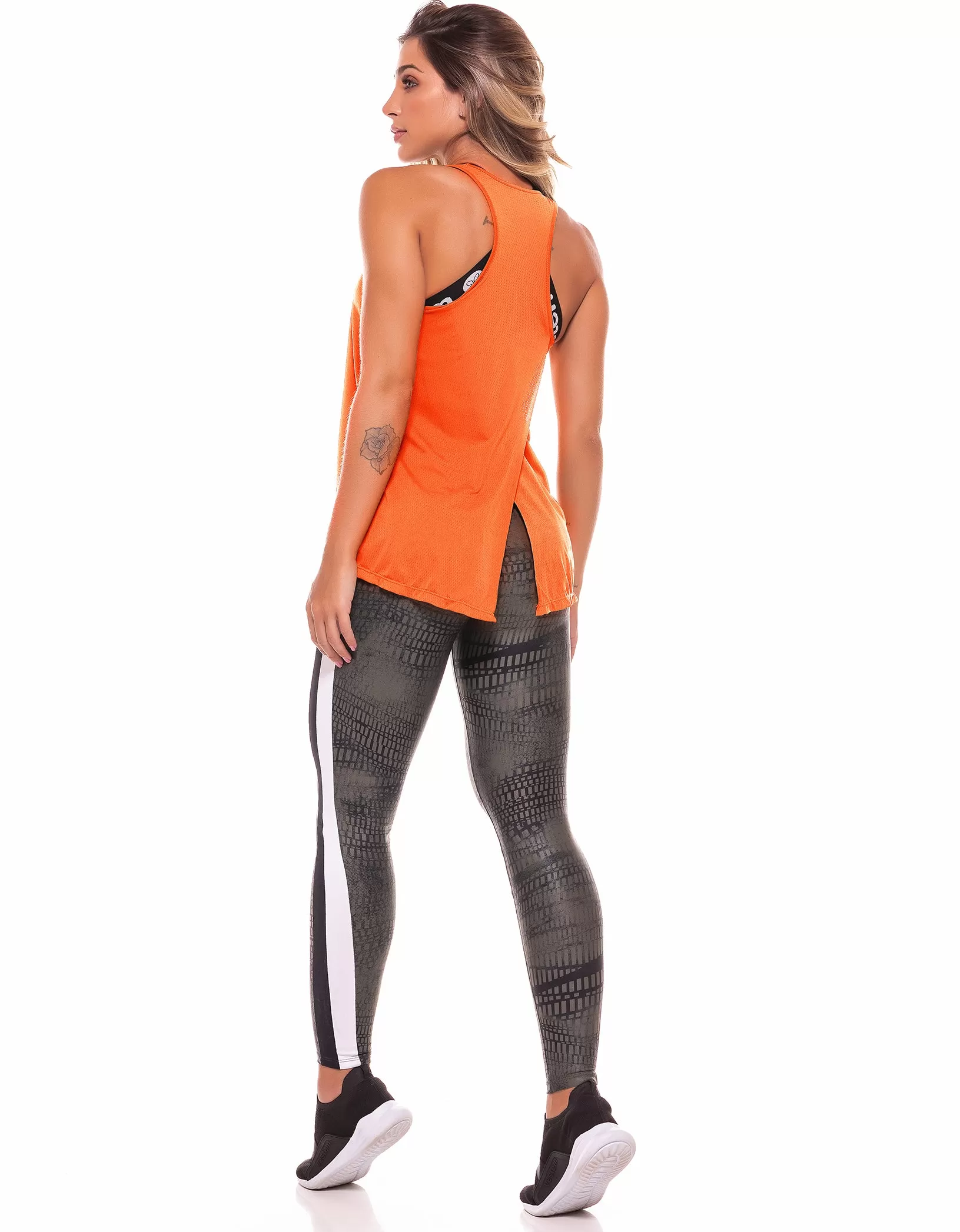 Vestem - Tank Shirt Dry Fit Delmar Orange Neon - REG12.ESS.C0007 Vestem - Tank Shirt Dry Fit Delmar Orange Neon - REG12.ESS.C0007