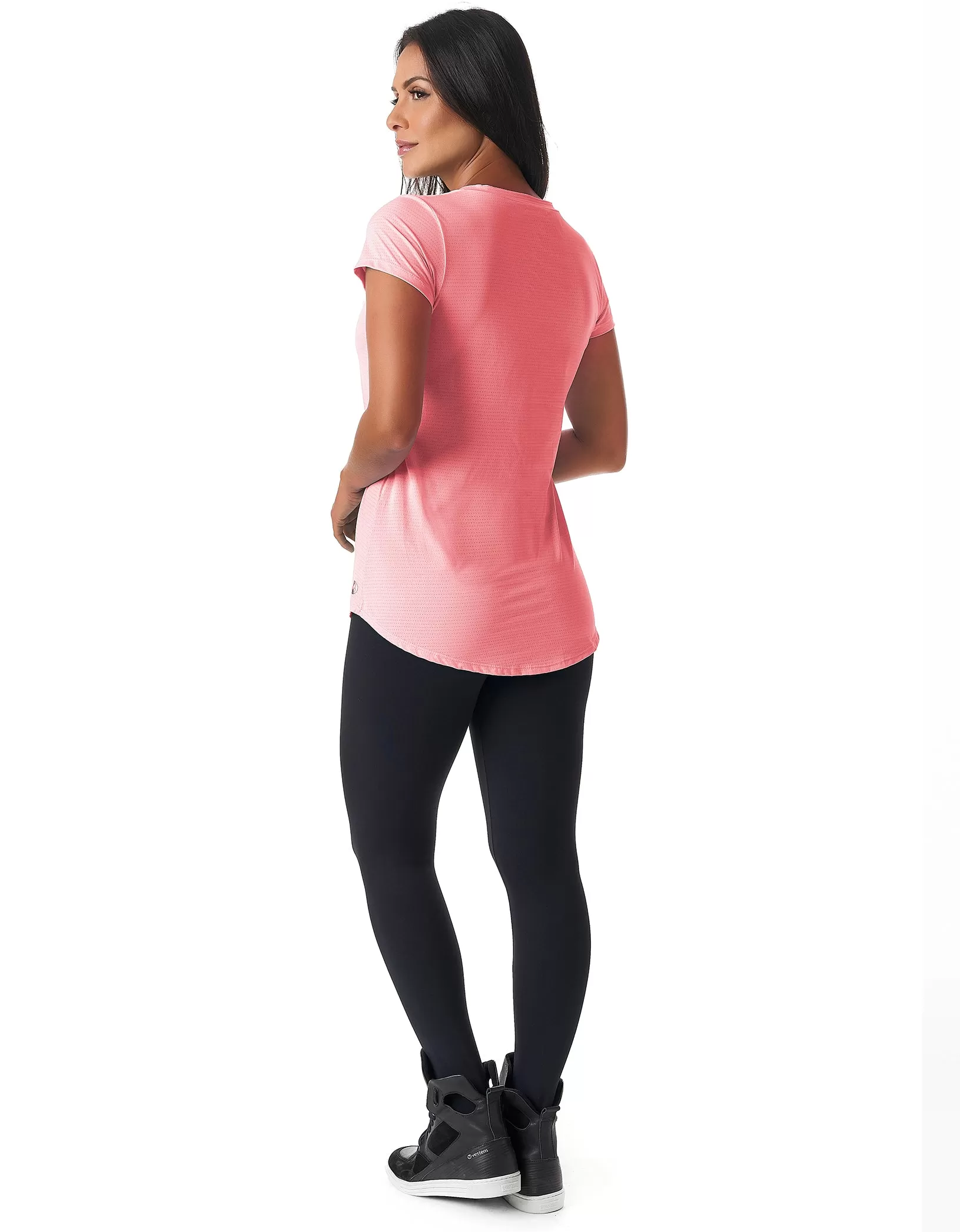 Vestem - Janice Orange Zig Zag Dry Fit Short Sleeve Shirt - BMC31.ESS.C0247 Vestem - Janice Orange Zig Zag Dry Fit Short Sleeve Shirt - BMC31.ESS.C0247