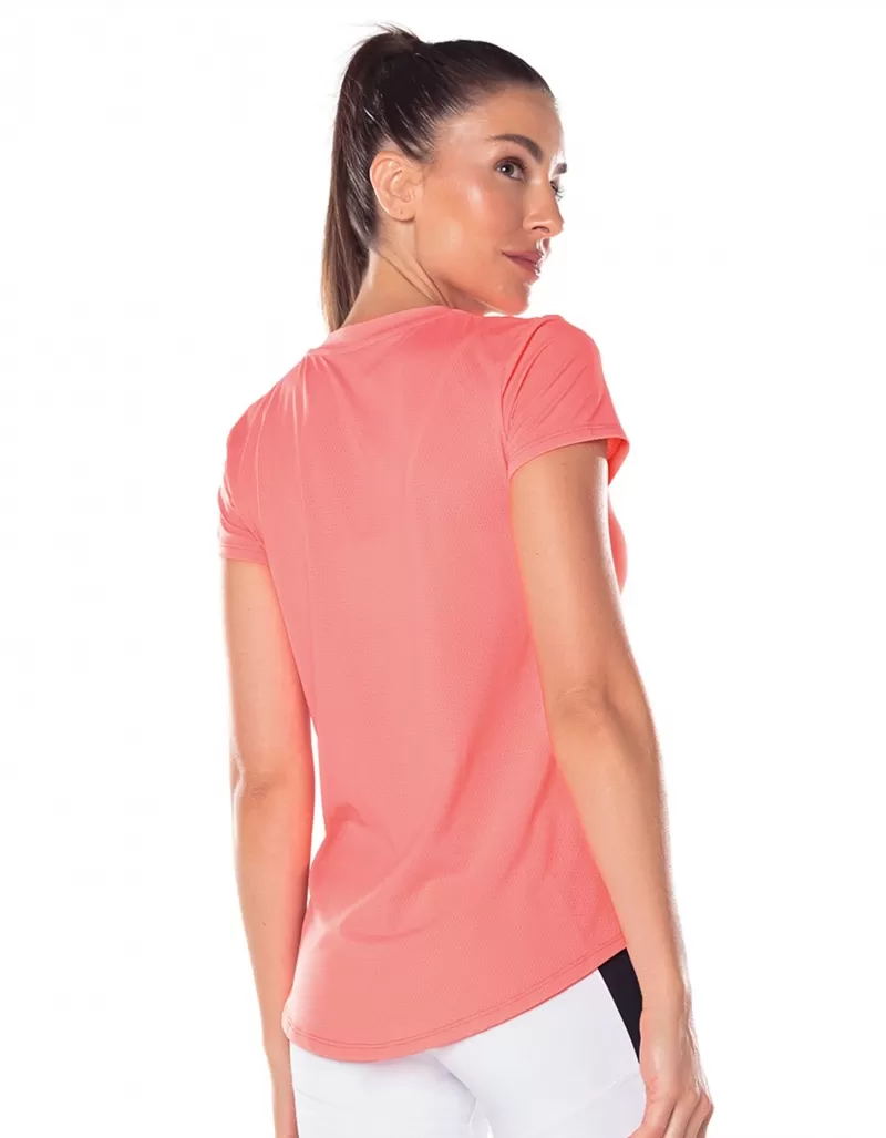 Vestem - Janice Orange Zig Zag Dry Fit Short Sleeve Shirt - BMC31.ESS.C0247 Vestem - Janice Orange Zig Zag Dry Fit Short Sleeve Shirt - BMC31.ESS.C0247