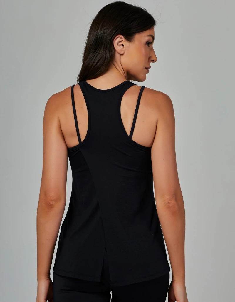 Vestem - Tank Shirt Dry Fit Delmar Black - REG12.ESS.C0002 Vestem - Tank Shirt Dry Fit Delmar Black - REG12.ESS.C0002
