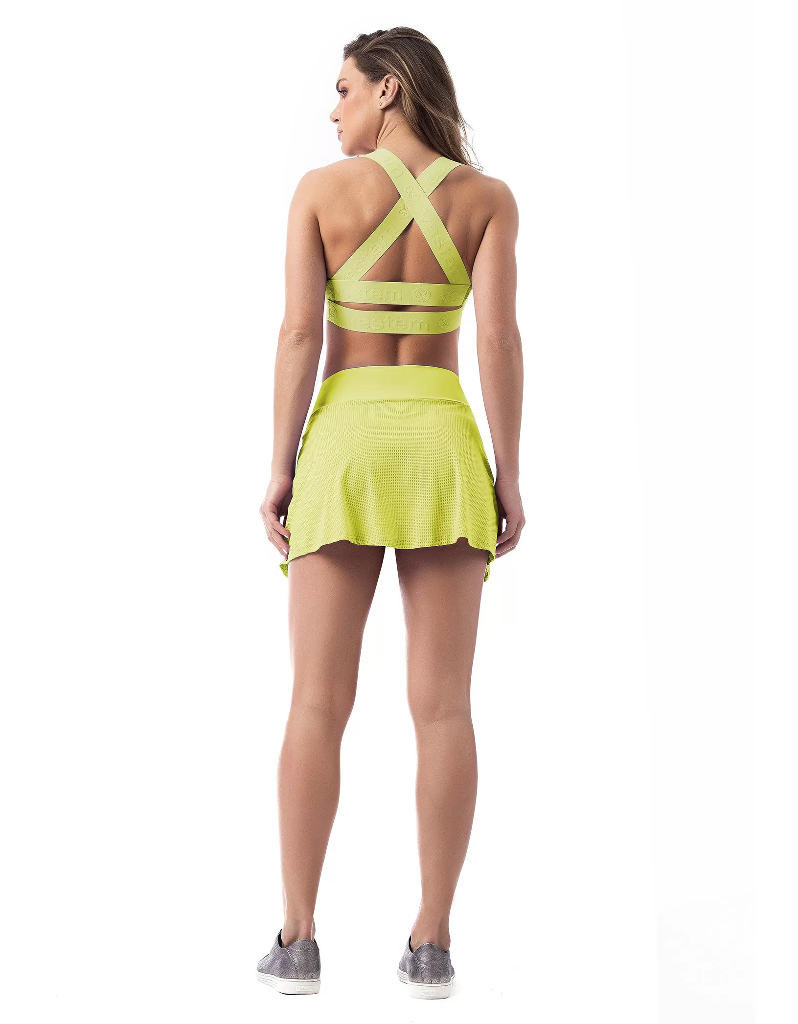 Vestem - Neon Yellow Camy Skirt - SA126.ESS.C0009 Vestem - Neon Yellow Camy Skirt - SA126.ESS.C0009