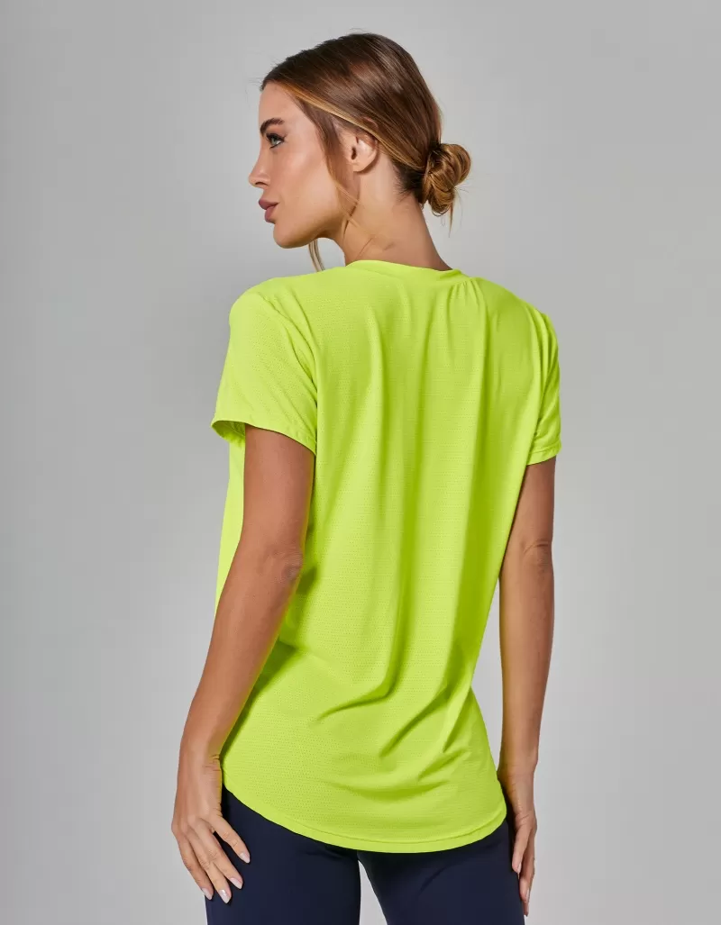 Vestem - Shirt Dry Fit Short Sleeve Janice Yellow Neon - BMC31.ESS.C0009 Vestem - Shirt Dry Fit Short Sleeve Janice Yellow Neon - BMC31.ESS.C0009