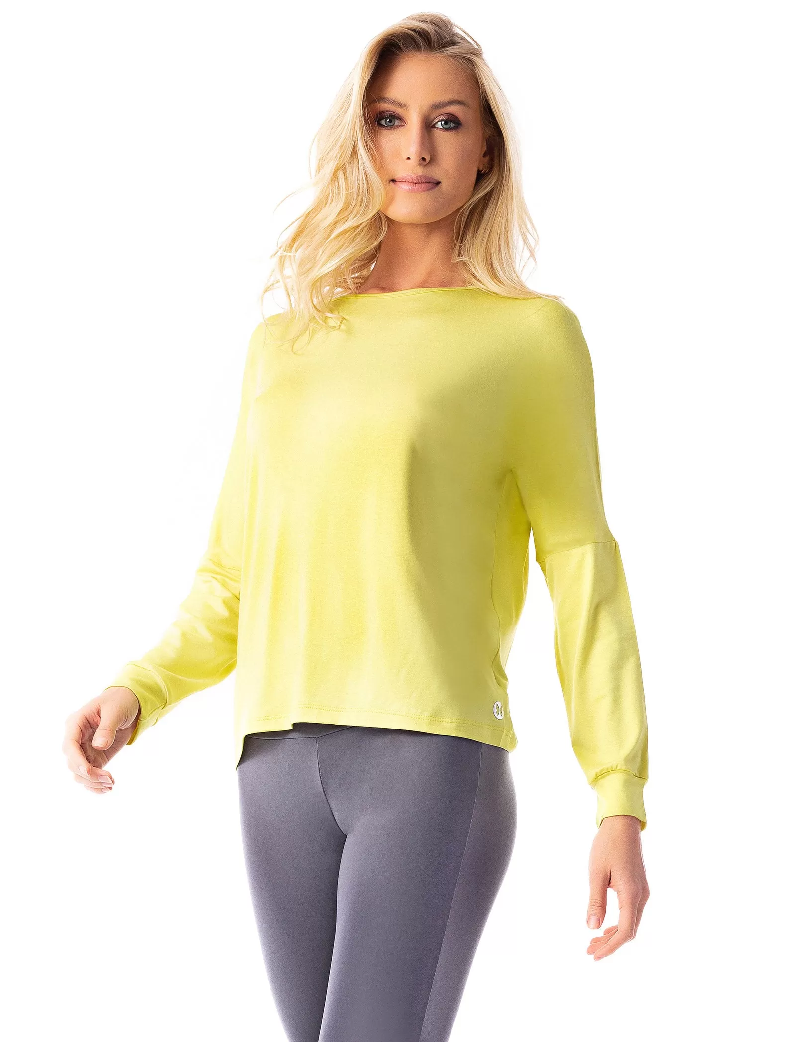 Vestem - Yellow Plant Long Sleeve Shirt Yellow - BML259.00006