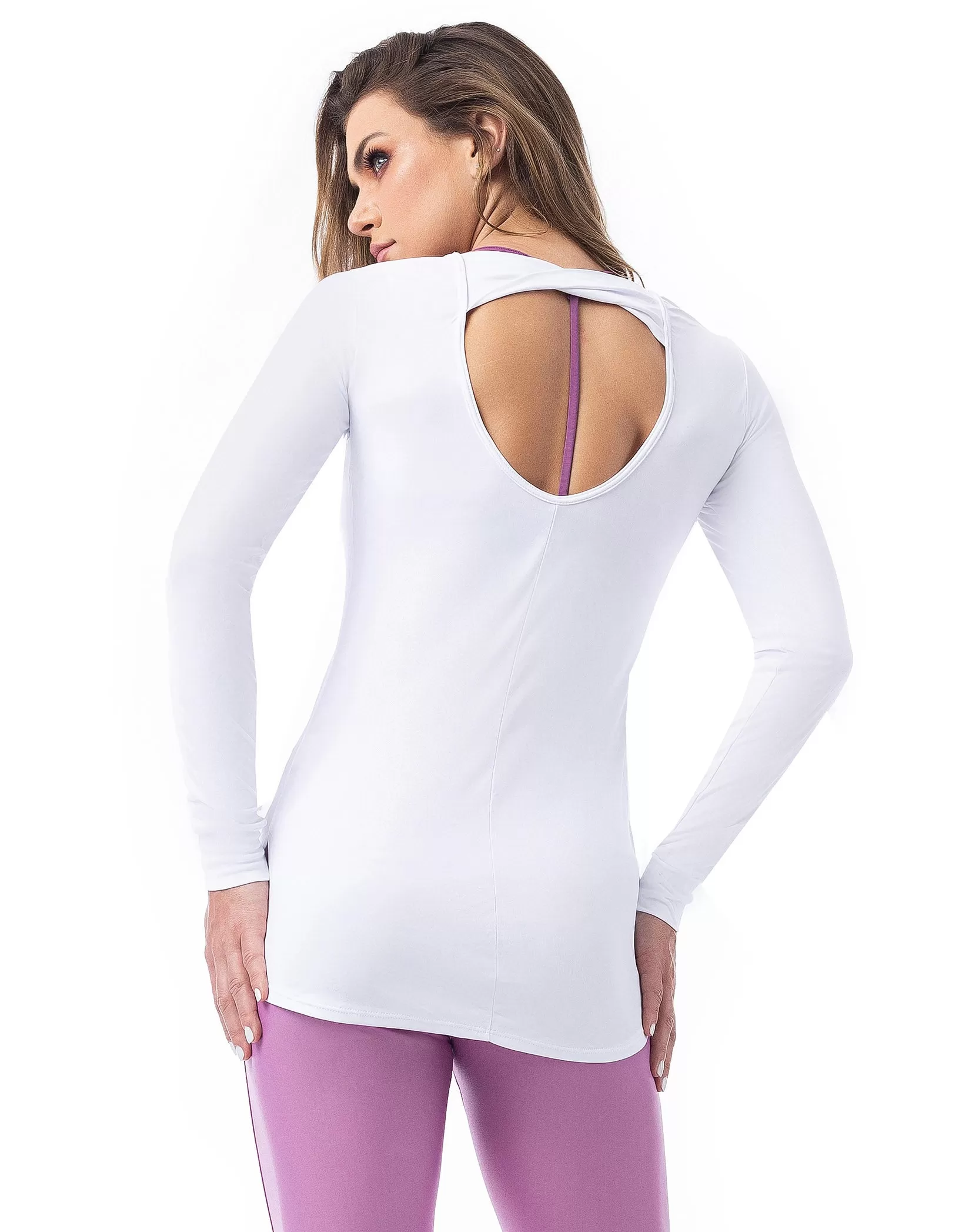 Vestem - Line White Long Sleeve Dry Fit Shirt - BML260.C0001 Vestem - Line White Long Sleeve Dry Fit Shirt - BML260.C0001