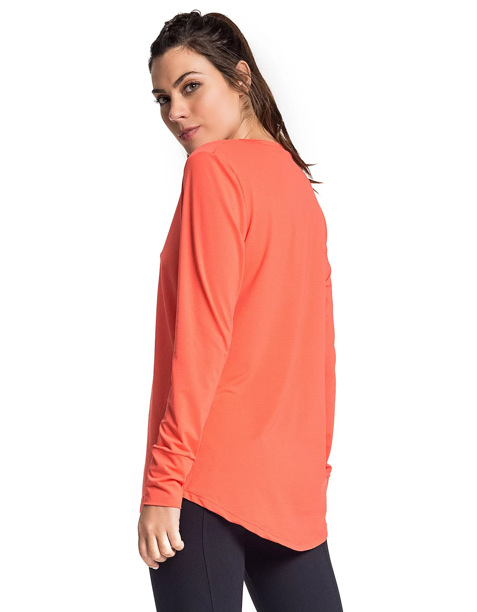 Vestem - Shirt Dry Fit Long Sleeve Janice Tabata Orange - BML16.ESS.C0155