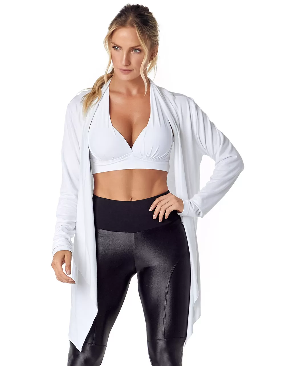 Vestem - Long Sleeve Shirt Cardigan Blanca White - BML138.C0001 Vestem - Long Sleeve Shirt Cardigan Blanca White - BML138.C0001