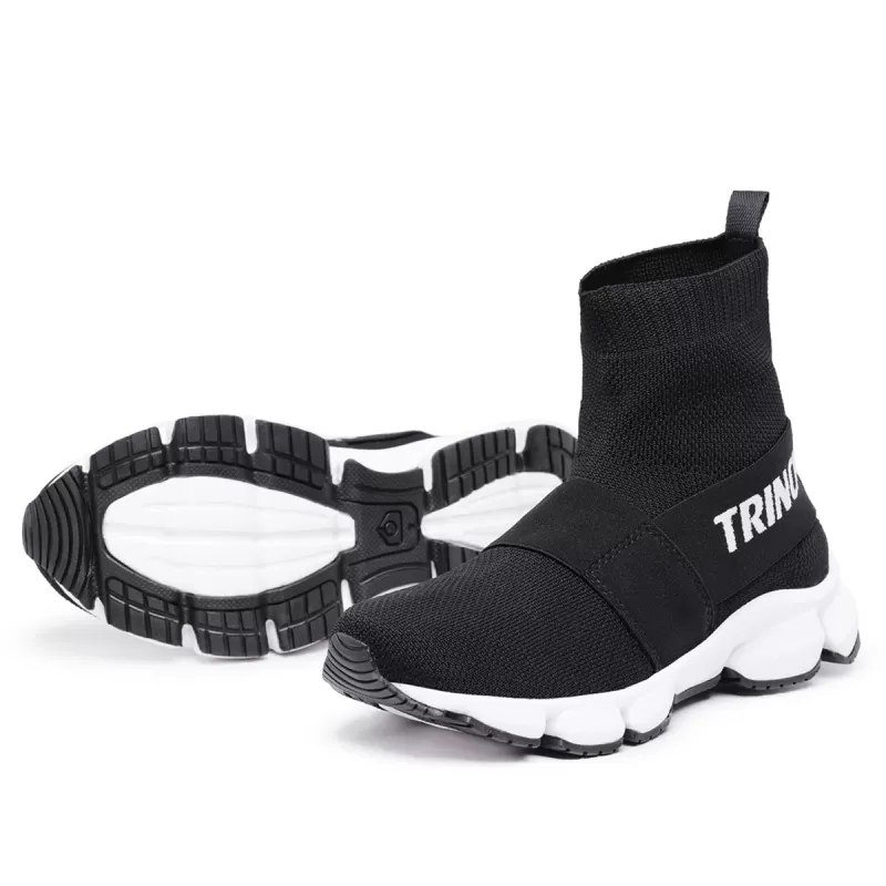 Trincks Calçados - Tennis Socks Unisex Knit Black - Trincks Calçados - Tennis Socks Unisex Knit Black -