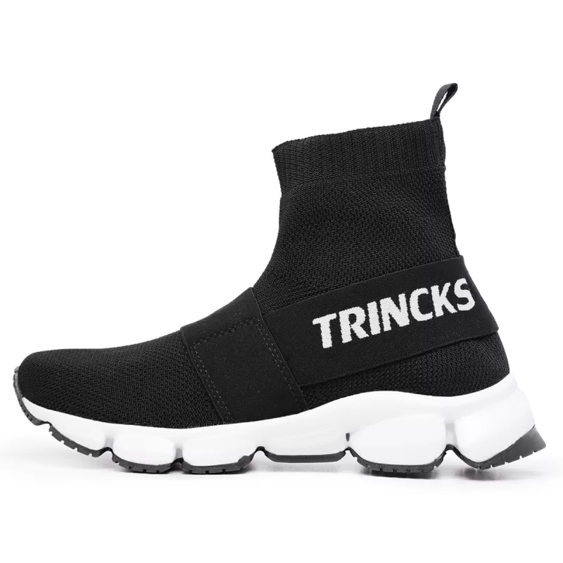Trincks Calçados - Tennis Socks Unisex Knit Black - Trincks Calçados - Tennis Socks Unisex Knit Black -