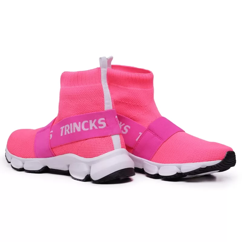 Trincks Calçados - Tennis Socks Unisex Knit Pink - Trincks Calçados - Tennis Socks Unisex Knit Pink -