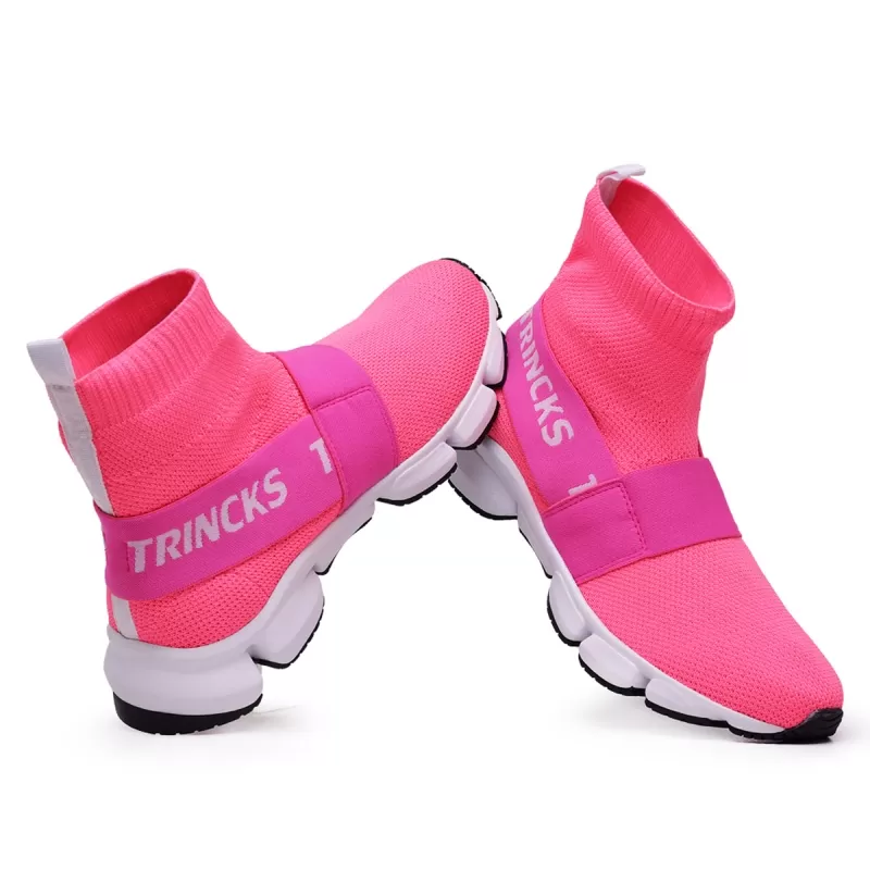 Trincks Calçados - Tennis Socks Unisex Knit Pink - Trincks Calçados - Tennis Socks Unisex Knit Pink -