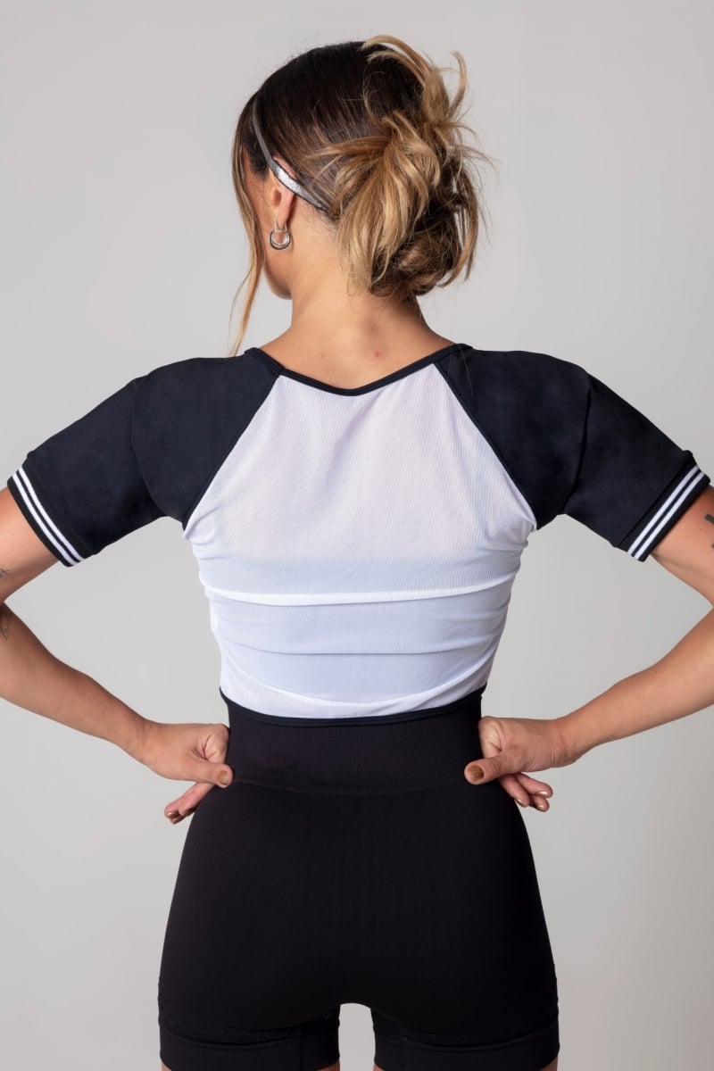 Hipkini - Shirt SportsWear in white tulle - 3339789 Hipkini - Shirt SportsWear in white tulle - 3339789