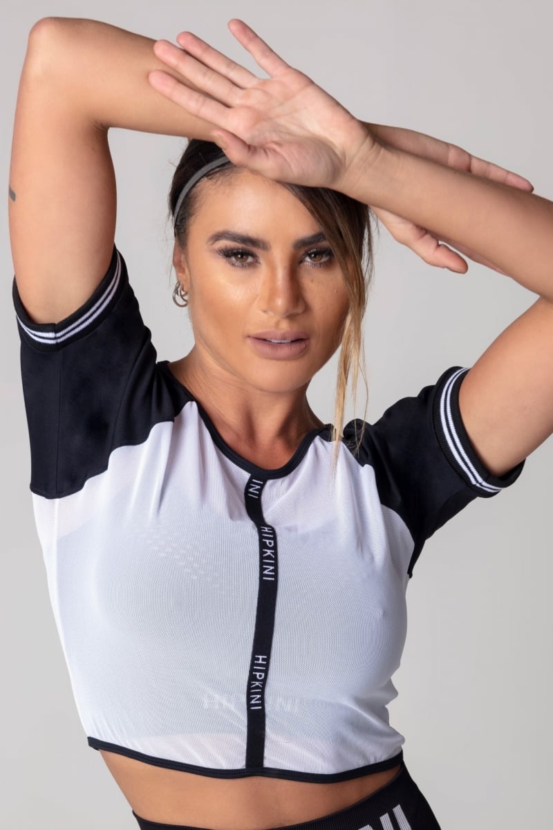 Hipkini - Shirt SportsWear in white tulle - 3339789 Hipkini - Shirt SportsWear in white tulle - 3339789