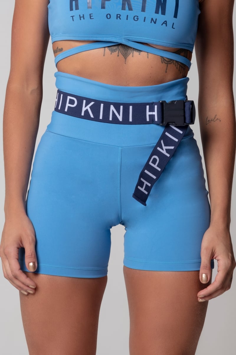 Hipkini - Blue SportsWear Shorts - 3339802 Hipkini - Blue SportsWear Shorts - 3339802