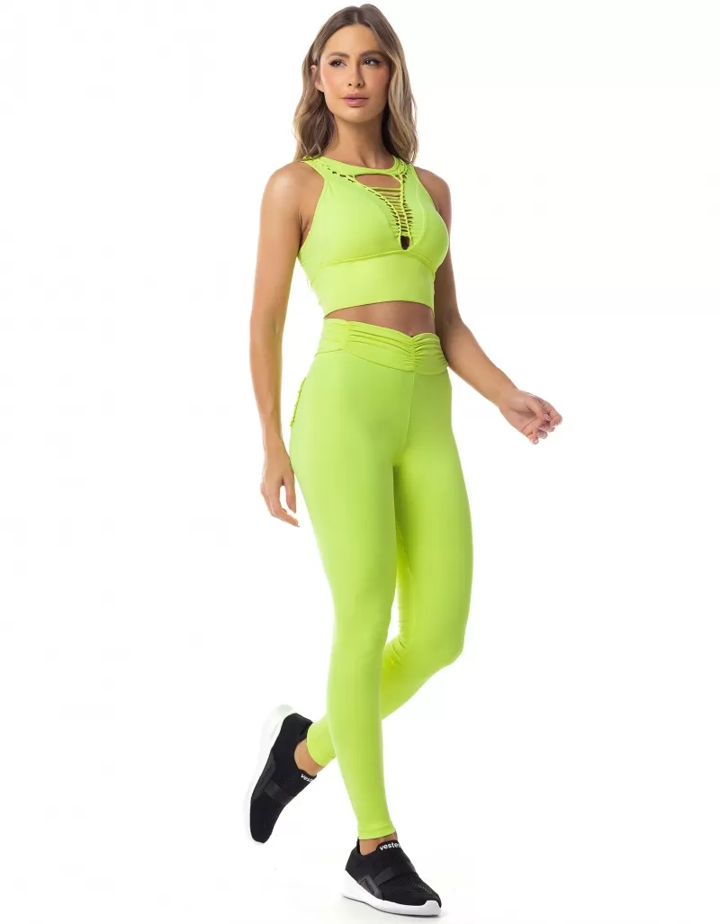 Vestem - Amethyst Leggings Neon Yellow - FS626.ESS.C0009 Vestem - Amethyst Leggings Neon Yellow - FS626.ESS.C0009