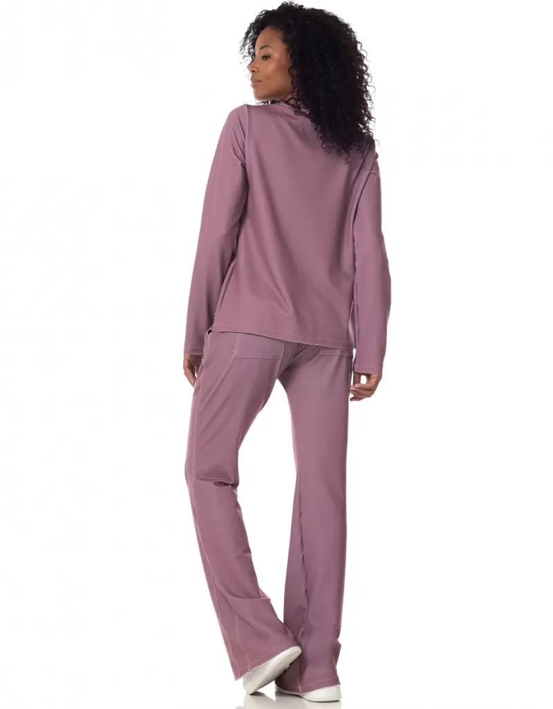 Vestem - Oslo Pink Satin Long Sleeve Shirt - BML422.I23.C0346 Vestem - Oslo Pink Satin Long Sleeve Shirt - BML422.I23.C0346