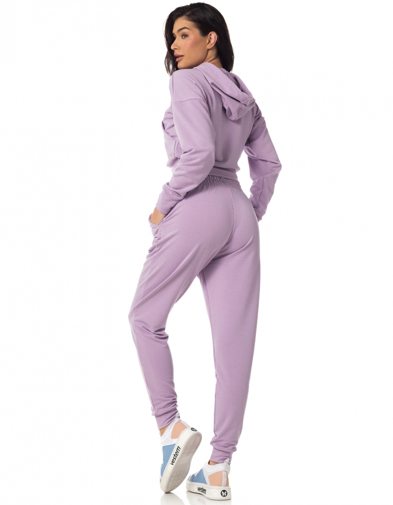 Vestem - Lilac Hooded Long Sleeve Shirt - BML438.I23.C0023 Vestem - Lilac Hooded Long Sleeve Shirt - BML438.I23.C0023
