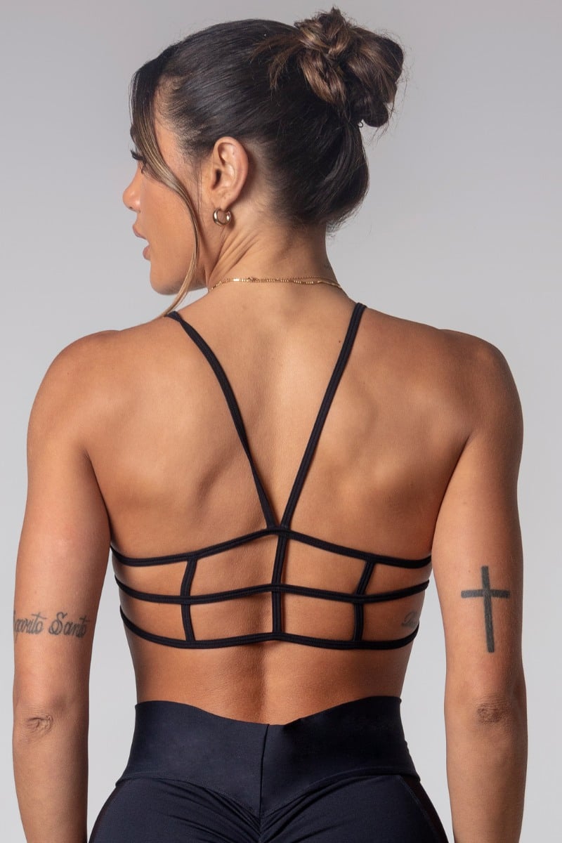 Hipkini - Top Gym Girl Black with Silk - 3339811 Hipkini - Top Gym Girl Black with Silk - 3339811