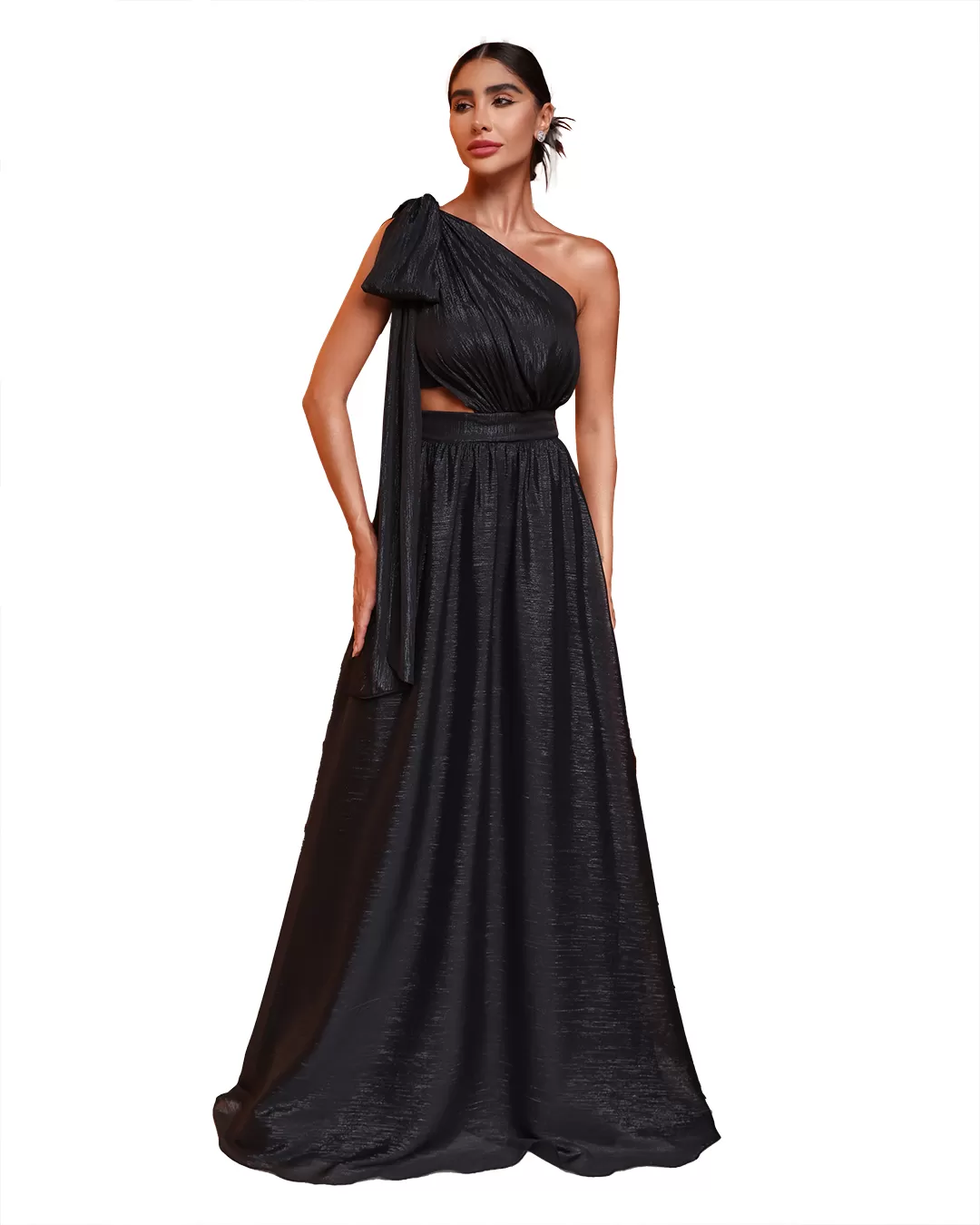 Dot Clothing - Dress Dot Clothing Long with Black Top - 1868PRETO Dot Clothing - Dress Dot Clothing Long with Black Top - 1868PRETO