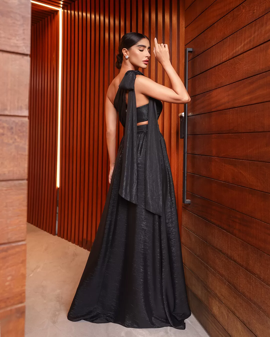 Dot Clothing - Dress Dot Clothing Long with Black Top - 1868PRETO Dot Clothing - Dress Dot Clothing Long with Black Top - 1868PRETO