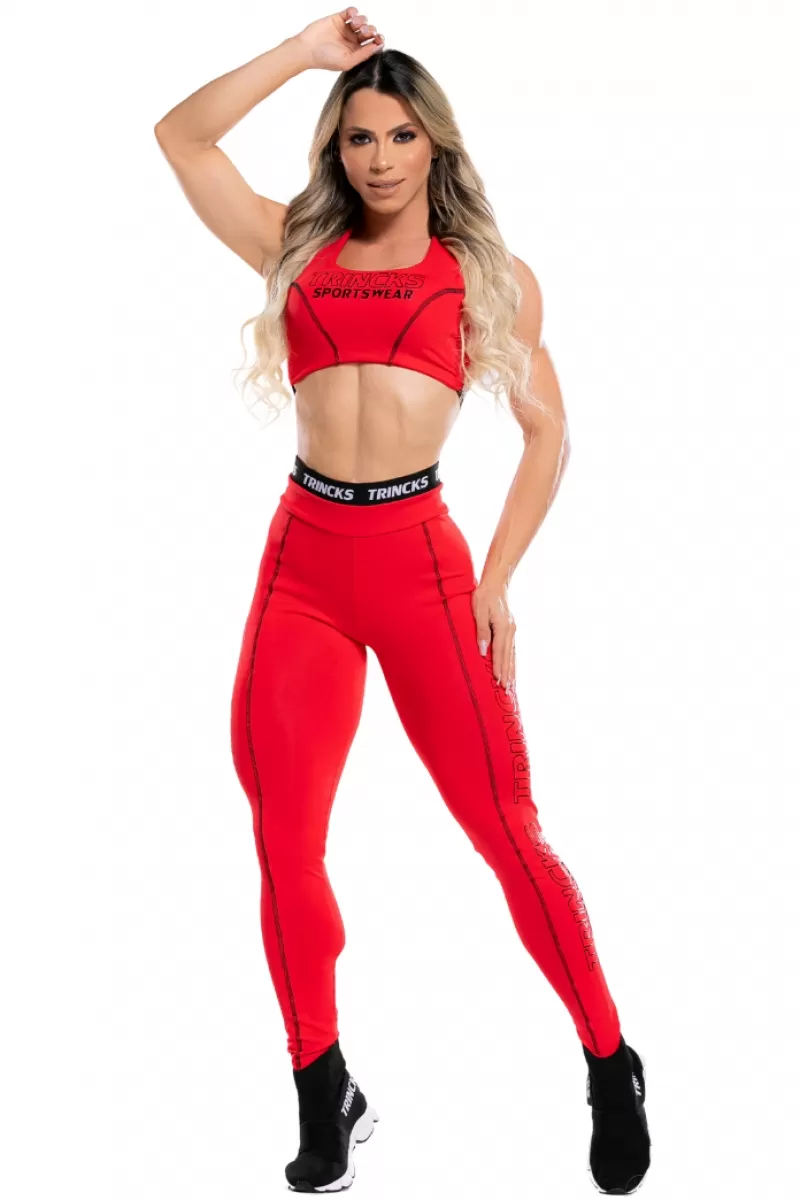 Trincks - Set Pants and Top Sports Red - Trincks - Set Pants and Top Sports Red -