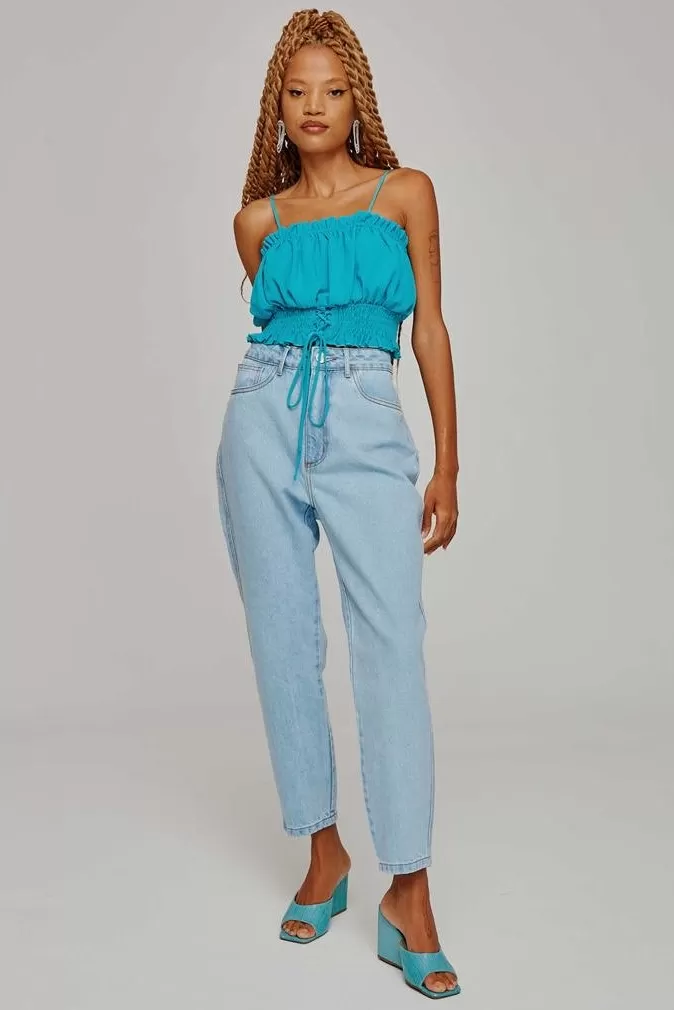MYFT - CROPPED STRAP BLOUSE - 502BL005823