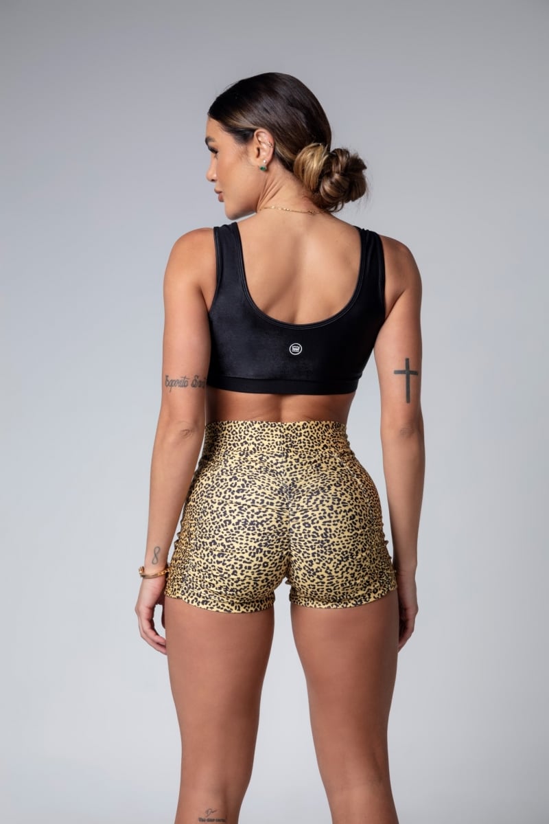 Hipkini - Urban Girl Animal Print Shorts - 3339894 Hipkini - Urban Girl Animal Print Shorts - 3339894