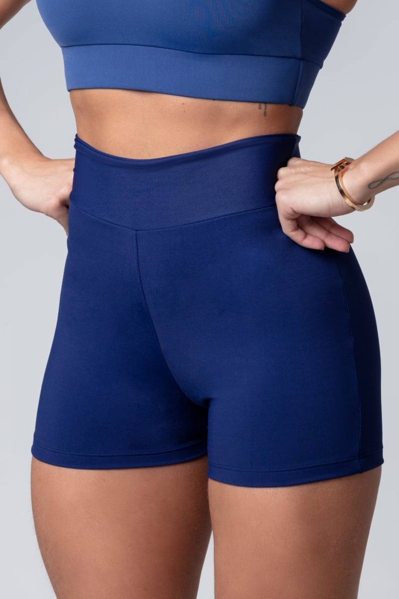 Hipkini - Urban Girl Navy Shorts with Ruffle - 3339900 Hipkini - Urban Girl Navy Shorts with Ruffle - 3339900