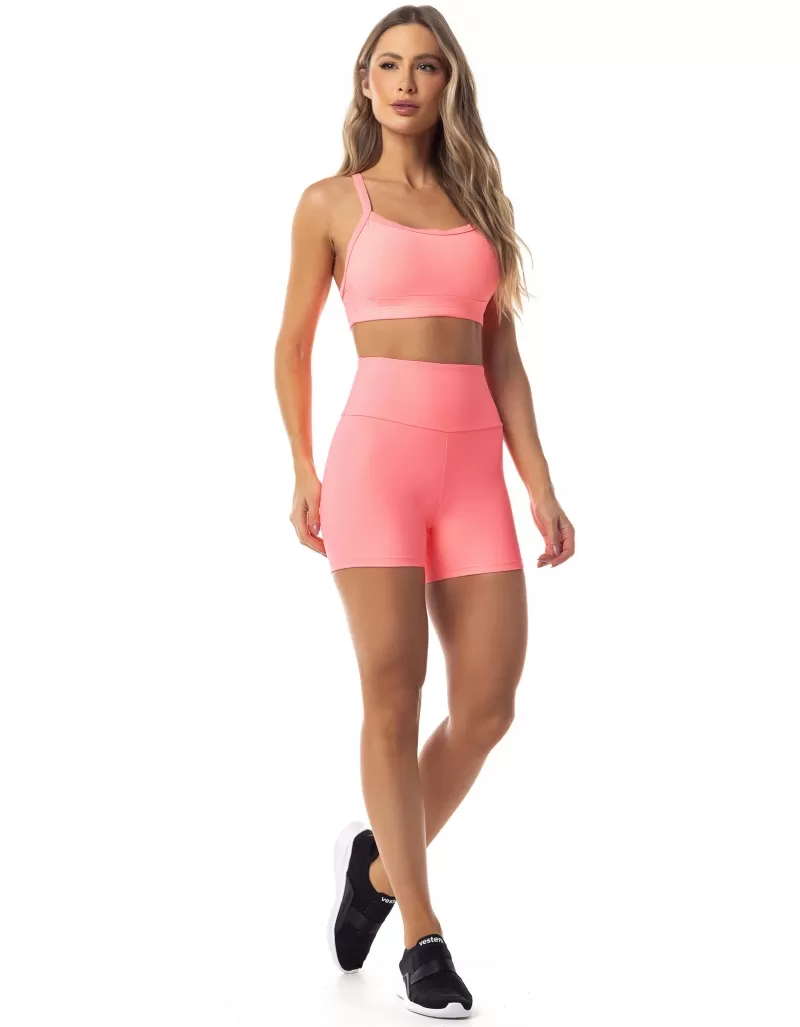 Vestem - Sports bra Lovers Orange Zig Zag - TOP556.ESS.C0247 Vestem - Sports bra Lovers Orange Zig Zag - TOP556.ESS.C0247