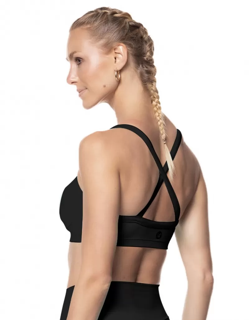 Vestem - Sports bra Lovers Black - TOP556.ESS.C0002 Vestem - Sports bra Lovers Black - TOP556.ESS.C0002