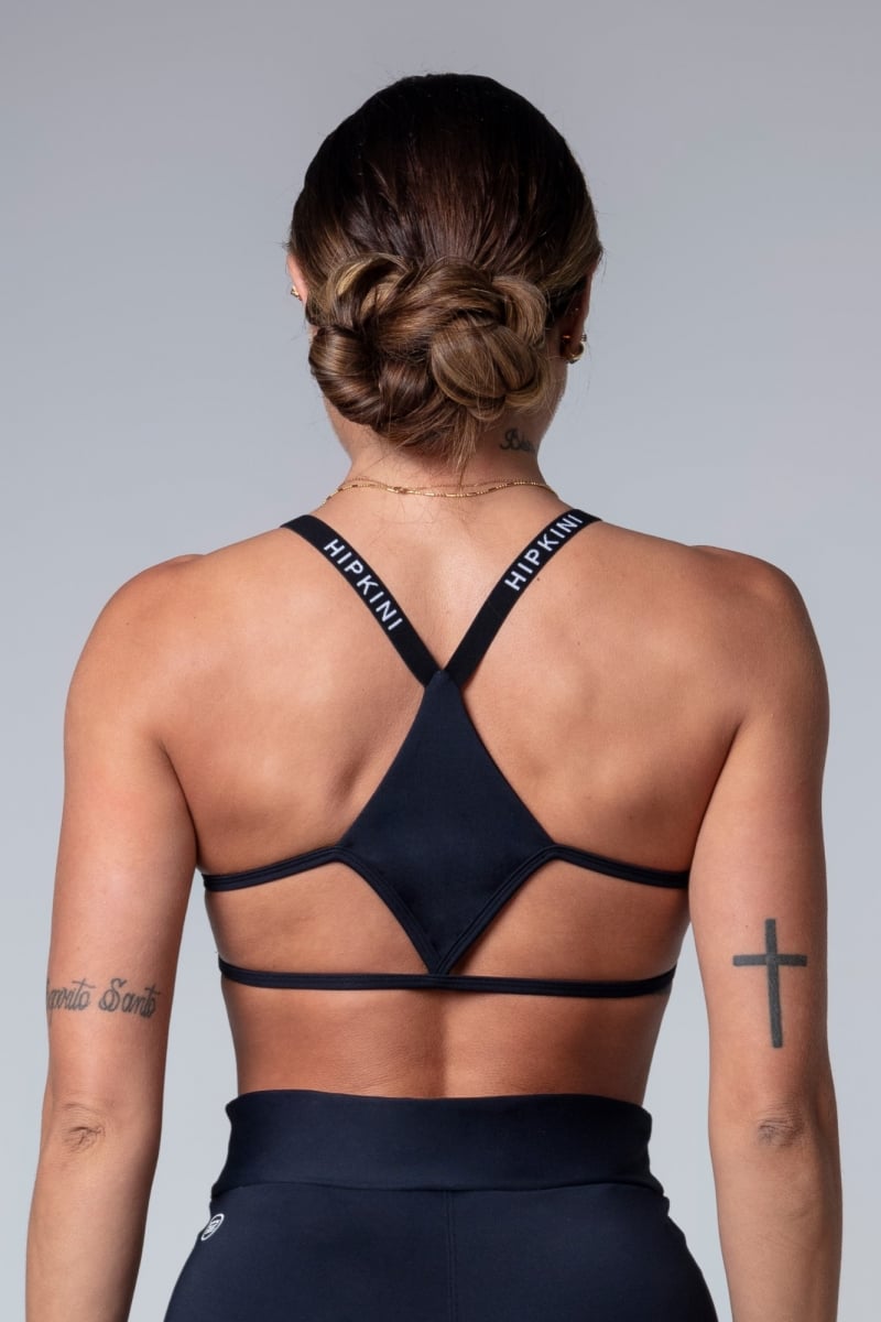 Hipkini - Black Urban Girl Top - 3339872 Hipkini - Black Urban Girl Top - 3339872