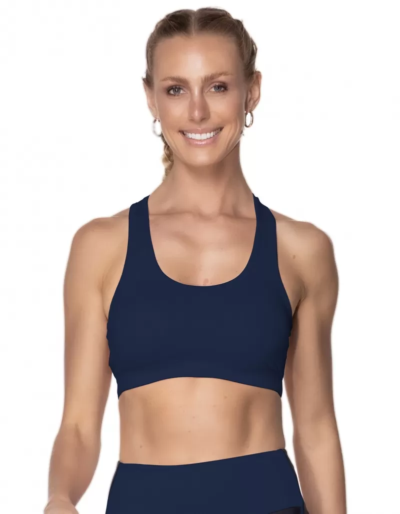 Vestem - Sports bra Seducão navy blue - TOP61.ESS.C0173 Vestem - Sports bra Seducão navy blue - TOP61.ESS.C0173