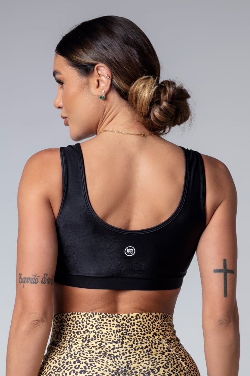 Hipkini - Cirrê Black Urban Girl Top - 3339831 Hipkini - Cirrê Black Urban Girl Top - 3339831