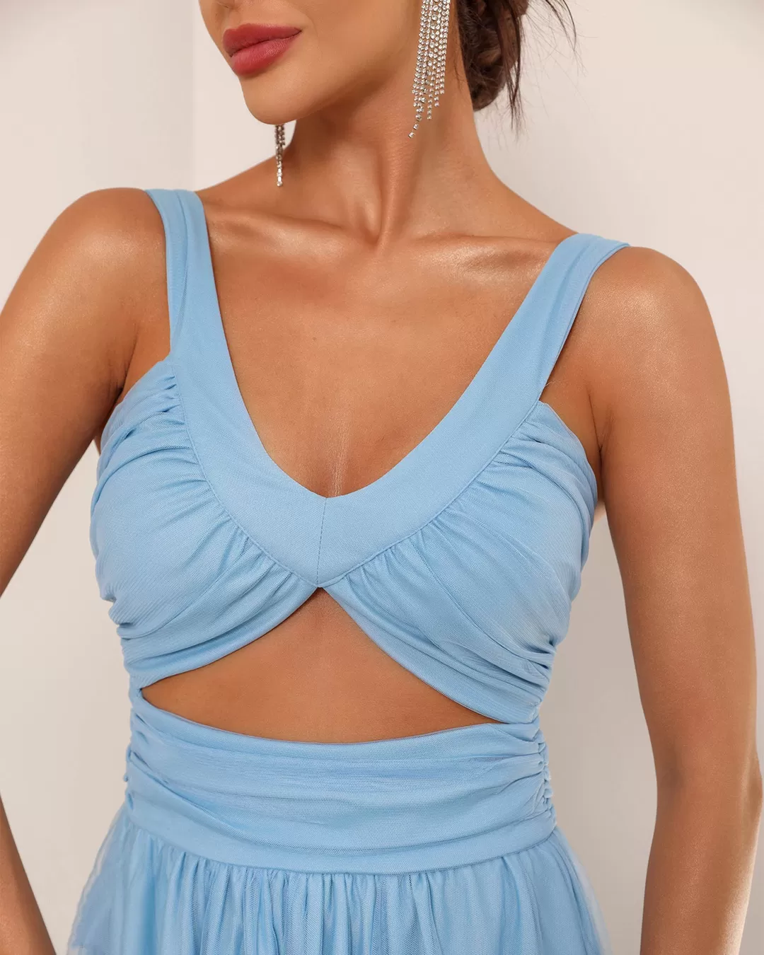 Dot Clothing - Dress Dot Clothing Leaked Blue Waist - 1826AZUL Dot Clothing - Dress Dot Clothing Leaked Blue Waist - 1826AZUL